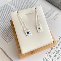 Colar Escapulario Olho Grego Mão de Fatima a Prata 925 Colar Escapulario Olho Grego Mão de Fatima a Prata 925