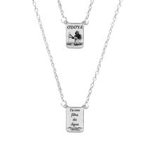 Colar Escapulário Orixá Iemanjá Eu Sou Filha da Água