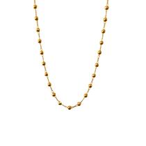 COLAR ESFERAS 50 cm BANHADO A OURO COLAR ESFERAS 50 cm BANHADO A OURO