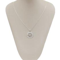 Colar Espirito Santo Banhado Prata 925 Semijoia Antialérgica