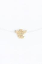 Colar Espírito Santo Madre Pérola Ouro 18k com 40cm - 0.45 Colar Espírito Santo Madre Pérola Ouro 18k com 40cm - 0.45