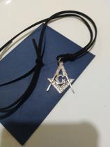 Colar esquadro maçonaria