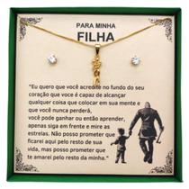 Colar Estetoscópio Presente Aniversário Formatura Medicina Filha Pai Viking Prata Esterlina 925 + Dedicatória