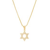 Colar Estrela com Pedras de Zircônias Semi Joias Banhado Ouro 18k - Stella Semi Joias