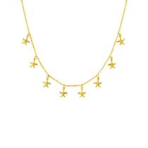 Colar Estrela do Mar - Moda Praia - Banhado em Ouro 18k