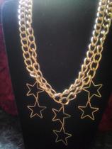Colar Estrelas + pulseira Colar Estrelas + pulseira