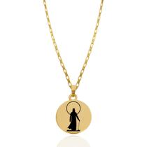 Colar Exú Capa Preta Medalha Umbanda Proteção Espiritual Colar Exú Capa Preta Medalha Umbanda Proteção Espiritual