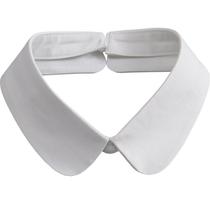 Colar falso, colar branco destacável para mulheres 41x10cm Colar falso, colar branco destacável para mulheres 41x10cm