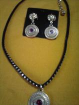 Colar fashion+ brincos Colar fashion+ brincos