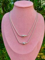 Colar fecho em coração