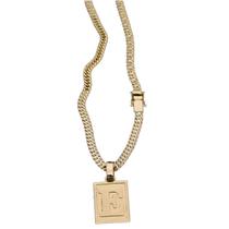 Colar Fecho Lateral Duplo Pingente para nomes com E