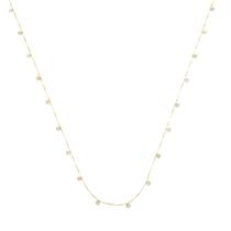 Colar Feminina Corrente Pedras Zircônia De Ouro 18k Colar Feminina Corrente Pedras Zircônia De Ouro 18k
