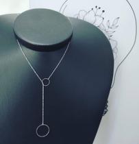 Colar Feminino Aço inoxidavel Gravada Regulavel Colar Feminino Aço inoxidavel Gravada Regulavel