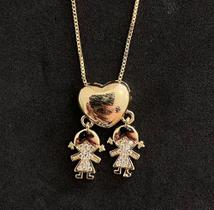 Colar feminino bijuteria