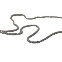 Colar Feminino Brilhante Prata 925 Com Caixa Presente Colar Feminino Brilhante Prata 925 Com Caixa Presente