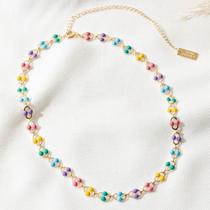 Colar Feminino Choker Seal Colorido