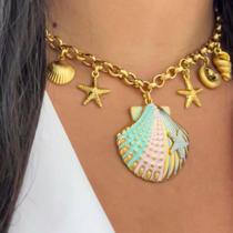 Colar feminino Concha Blogueira elo português