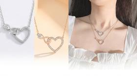 Colar Feminino Coração Banho a Ouro Prata Cravejado Zircônia cor:ouro Colar Feminino Coração Banho a Ouro Prata Cravejado Zircônia cor:ouro