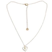 Colar Feminino Coração Dourado Essential