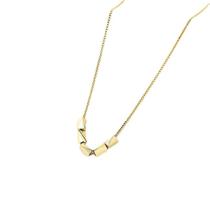 Colar feminino corrente gargantilha pingente jóias meninas presente s925 prata esterlina grão de arroz personalizado criativo