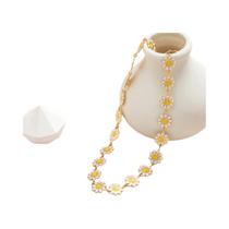 Colar Feminino Daisy: Gargantilha Curta Doce De Verão, Joia Da Moda Kpop, Presente E Acessório Y2K Colar Feminino Daisy: Gargantilha Curta Doce De Verão, Joia Da Moda Kpop, Presente E Acessório Y2K