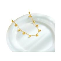 Colar Feminino De Aço Inoxidável 316L Com Pingente De Cristal, Corrente De Clavícula, Joia Para