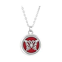 Colar Feminino De Aço Inoxidável Com Difusor De Óleo Essencial Árvore Da Vida, Pingente De Medalhão Colar Feminino De Aço Inoxidável Com Difusor De Óleo Essencial Árvore Da Vida, Pingente De Medalhão