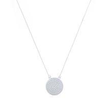 Colar Feminino Escapulário Borboleta Em Prata 925
