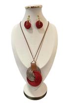 Colar Feminino Kit Com Brinco Corda Estiloso Festa Maxi lite