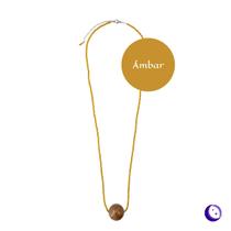 Colar Feminino Longo Cristais Pingente Redondo Boho Hippie