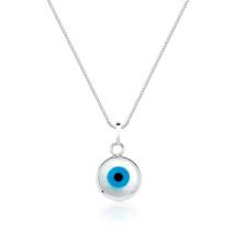 Colar feminino Olho grego a prata 925 c/garantia