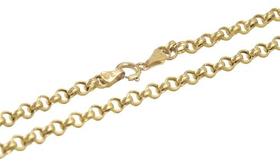 Colar Feminino Ouro 18k 750 Elos Portugueses 3.3 60 Cm Colar Feminino Ouro 18k 750 Elos Portugueses 3.3 60 Cm