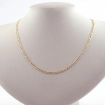 Colar Feminino Ouro 18k 750 Grumet 3x1 2.7 60 Cm Amarelo