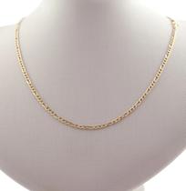 Colar Feminino Ouro 18k 750 Grumet 3x1 2.7 70 Cm Amarelo