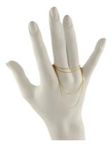 Colar Feminino Ouro 18k Corrente Veneziana 0.6 50 Cm Cordão