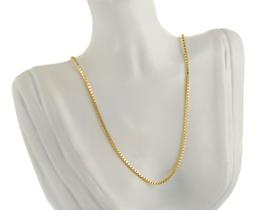 Colar Feminino Ouro 18k Corrente Veneziana 1.2 50 Cm Cordão Colar Feminino Ouro 18k Corrente Veneziana 1.2 50 Cm Cordão