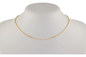 Colar Feminino Ouro 18k Corrente Veneziana 1.6 40 Cm Cordão