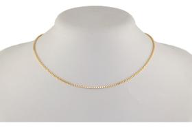 Colar Feminino Ouro 18k Corrente Veneziana 1.6 40 Cm Cordão Colar Feminino Ouro 18k Corrente Veneziana 1.6 40 Cm Cordão