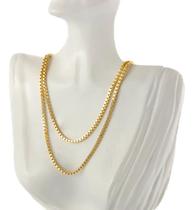 Colar Feminino Ouro 18k Corrente Veneziana 1.6 70 Cm Colar Feminino Ouro 18k Corrente Veneziana 1.6 70 Cm
