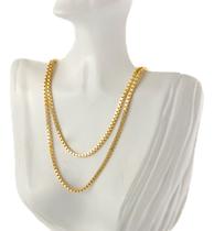 Colar Feminino Ouro 18k Corrente Veneziana 1.6 70 Cm Maciço Colar Feminino Ouro 18k Corrente Veneziana 1.6 70 Cm Maciço