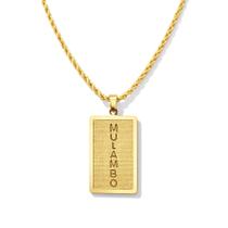 Colar Feminino Pombagira Mulambo - Banhado em Ouro 18k