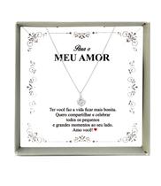 Colar Feminino Prata 925 Veneziana 45cm Pingente Ponto De Luz Colar Feminino Prata 925 Veneziana 45cm Pingente Ponto De Luz