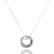 Colar Feminino Proteçao Pingente Livrai-Me de Todo Mal Amem Colar Feminino Proteçao Pingente Livrai-Me de Todo Mal Amem