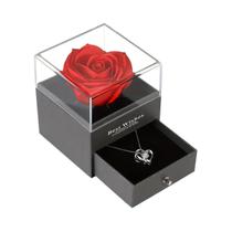 Colar Feminino Requintado com Caixa - Presente para Aniversário, Natal e Dia das Mães