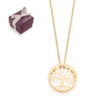 Colar Feminino Rommanel Árvore Da Vida Banhado A Ouro 18k Tamanho 50 Colar Feminino Rommanel Árvore Da Vida Banhado A Ouro 18k Tamanho 50