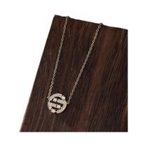 Colar Feminino Trevo De Quatro Folhas Com Zircônia Cúbica, Corrente De Clavícula Da Moda, Presente