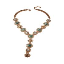 Colar Feminino Vintage De Resina Geométrico Grosso, Joia Grande De Estilo Étnico Irregular, Presente