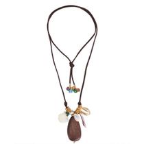 Colar Feminino Wood Essence Dourado Gipsy Soul