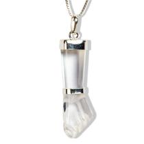 Colar Figa Cristal Extra Prata 950 Amuleto Da Sorte Proteção