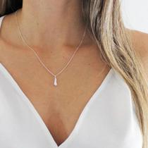 Colar Figa Pequena Folheada a Ouro 18k